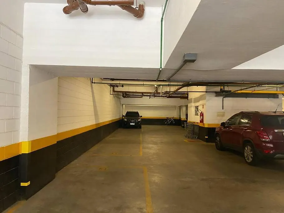 Appartamento Au48 Encantador Apart Com Varanda E Vista Urbana San Paolo Brasile