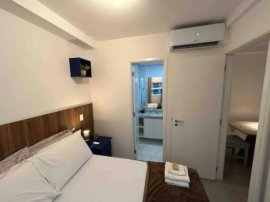 Appartamento Au48 Encantador Apart Com Varanda E Vista Urbana San Paolo Brasile