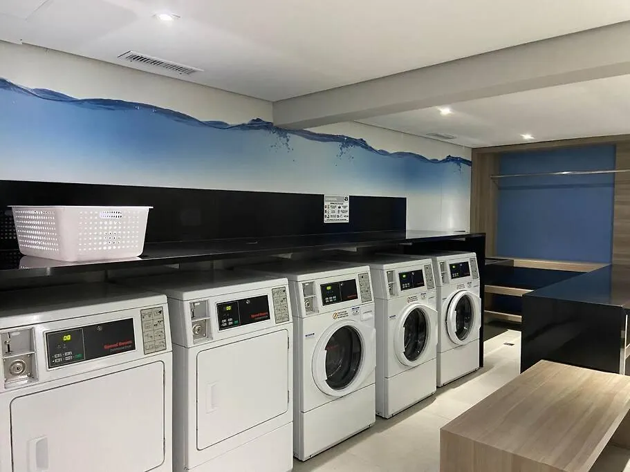 Apartment Au48 Encantador Apart Com Varanda E Vista Urbana Sao Paulo