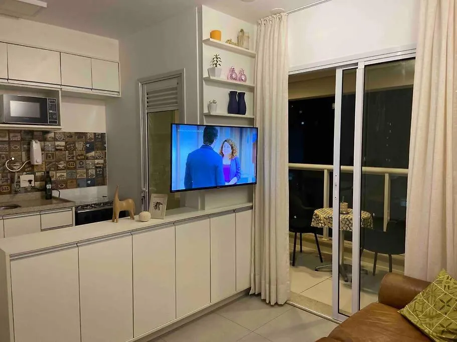 Apartment Au48 Encantador Apart Com Varanda E Vista Urbana Sao Paulo